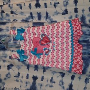 Youngland 24M Baby Hearts & Bows Dress